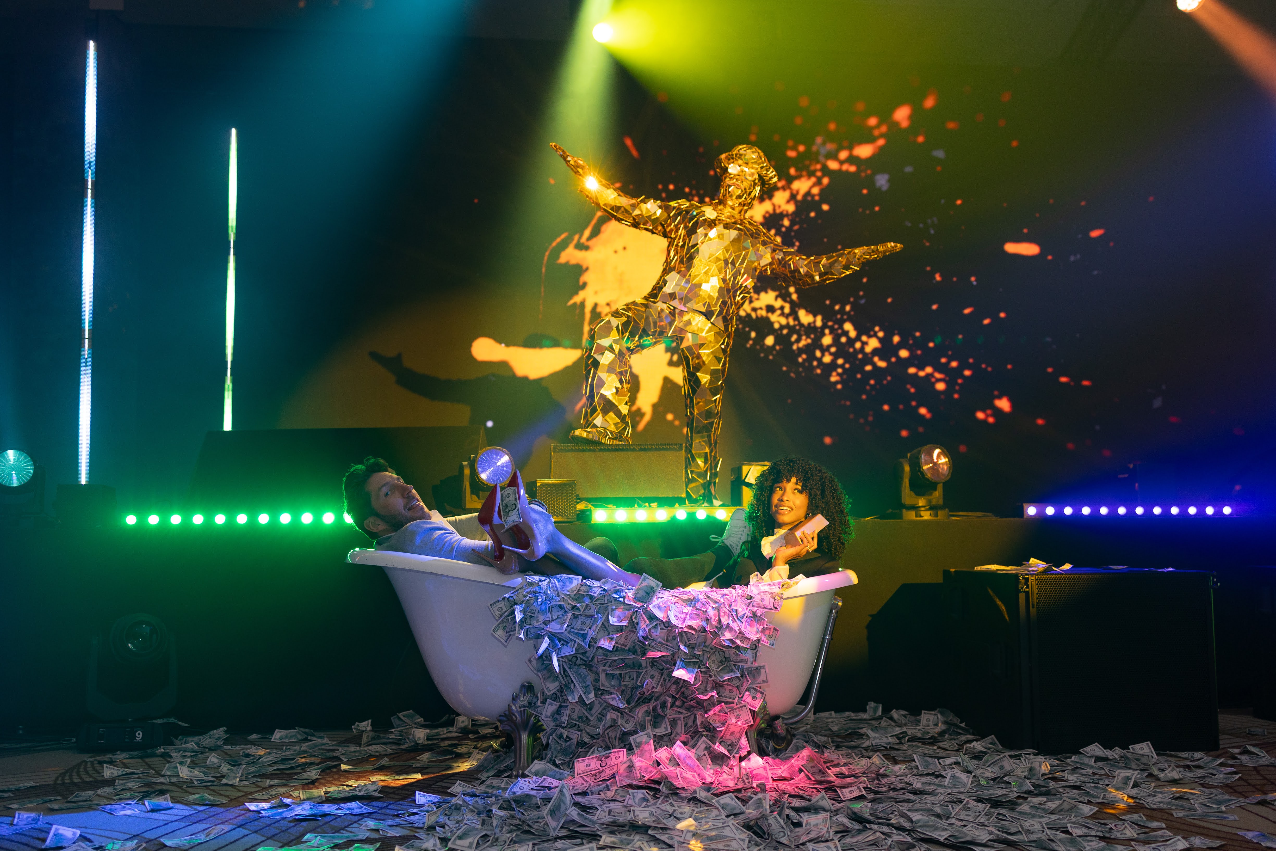 Scena eventowa — fotografia konferencyjna premium