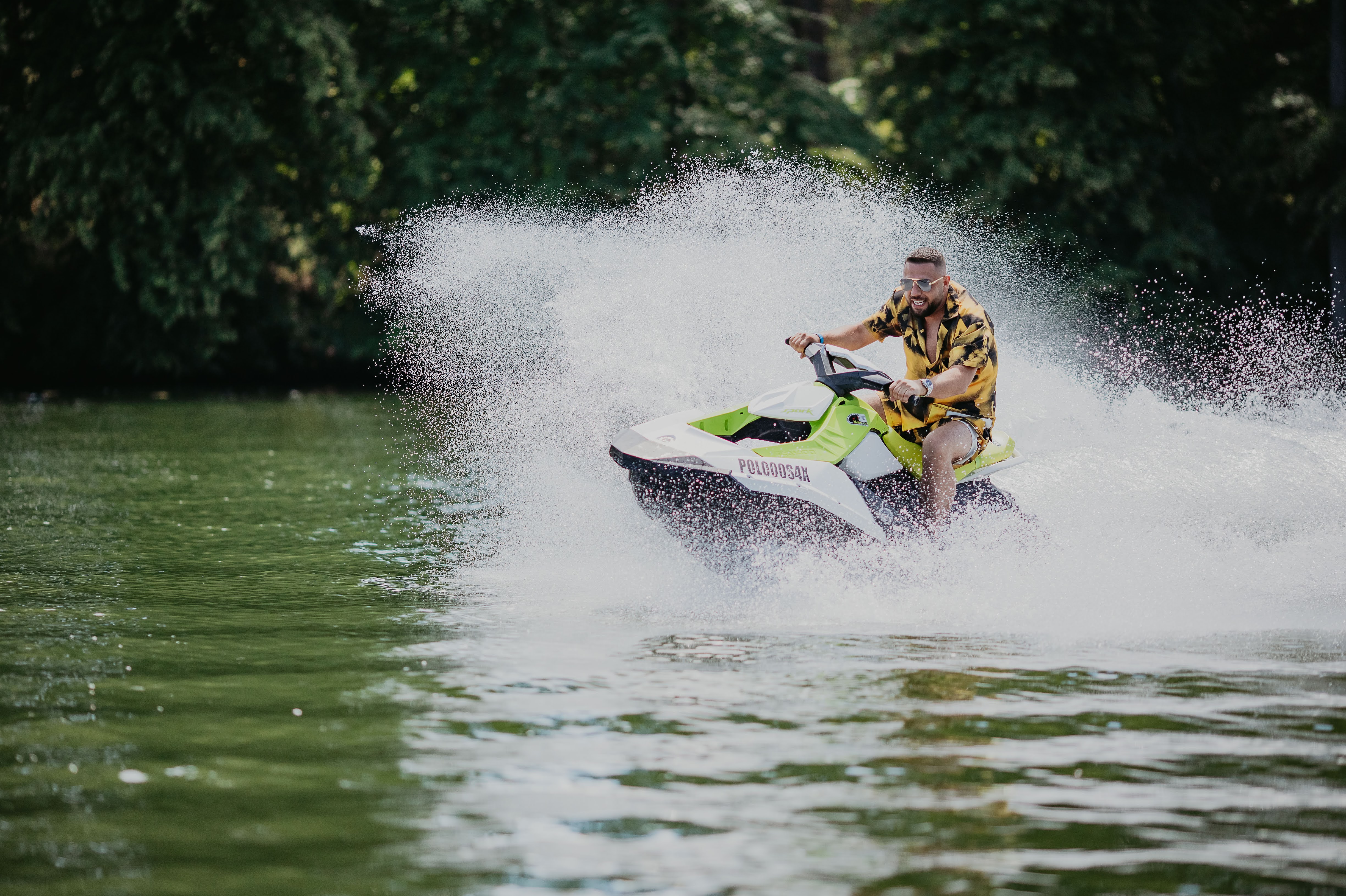 Fotografia sportowa i lifestyle — jet ski