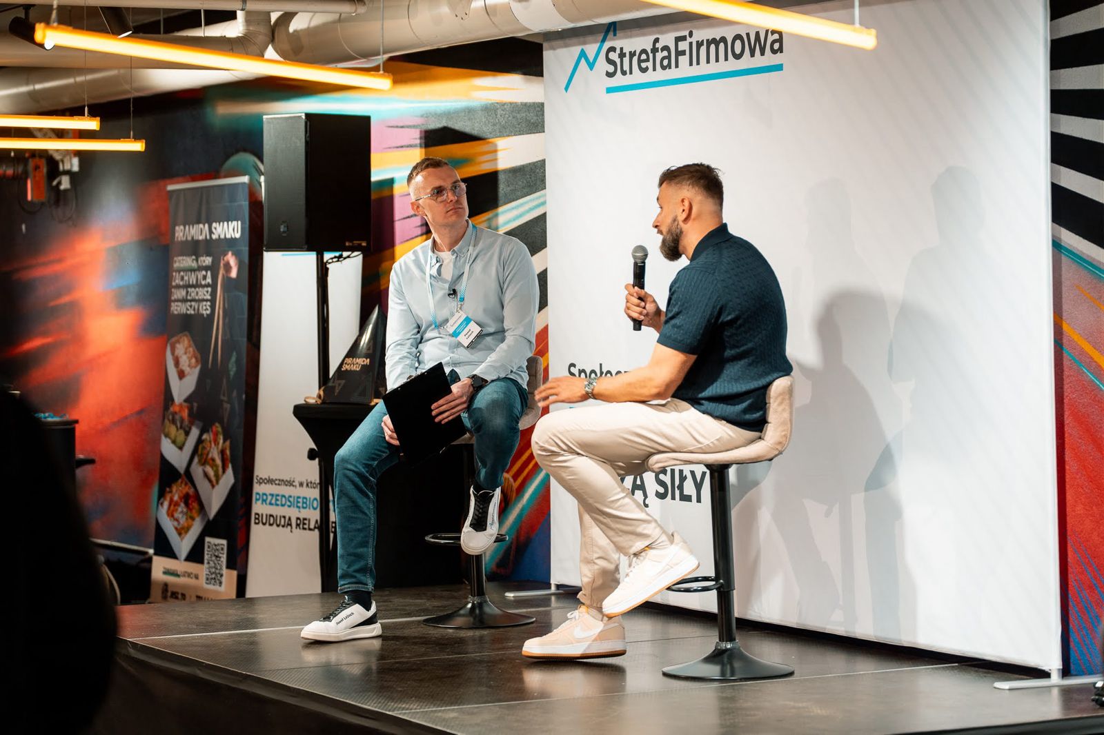 Paweł Leżoch — panel dyskusyjny, Strefa Firmowa