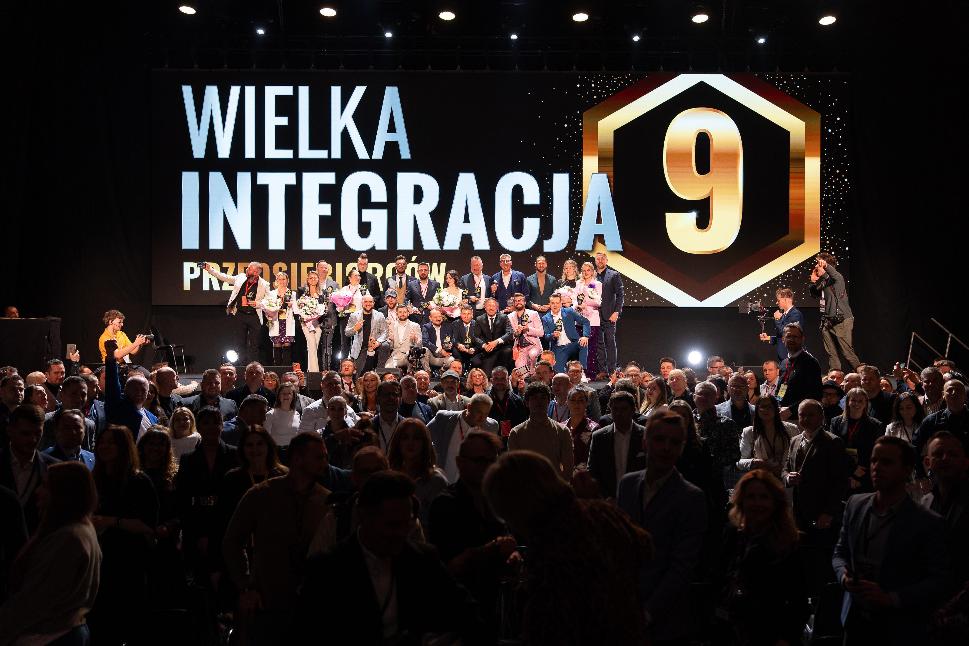Wielka Integracja Przedsiębiorców — gala z efektami pirotechnicznymi